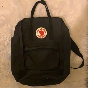 15” fjallraven kanken black backpack